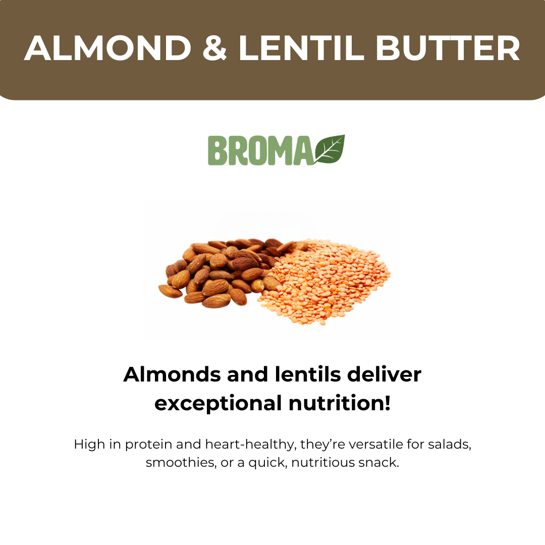 Almond and Lentil Butter