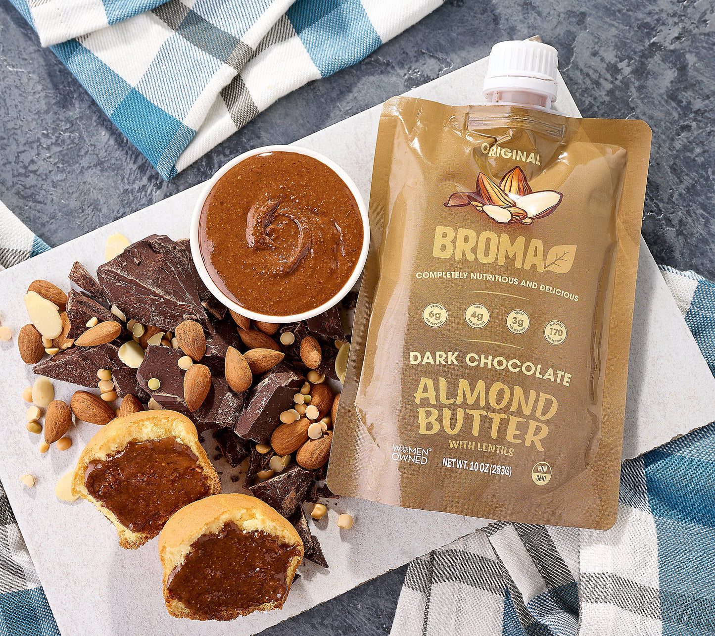 Original Dark Chocolate Almond Butter Squeeze Pouch